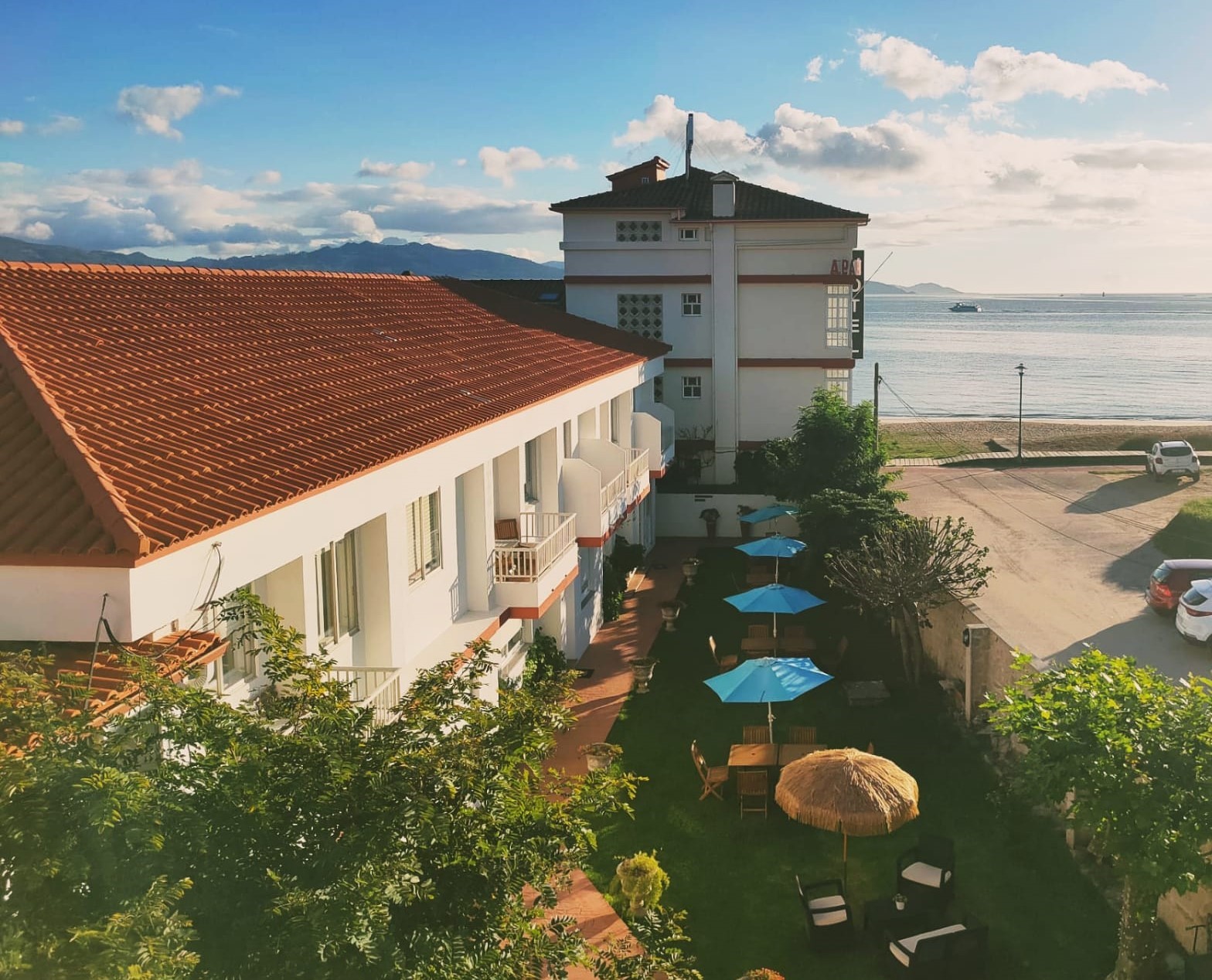 apartamentos Rodeiramar en Cangas frente al mar