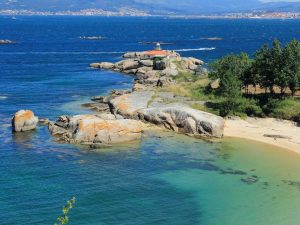 Illa de Arousa. Faro de punta Cabalo